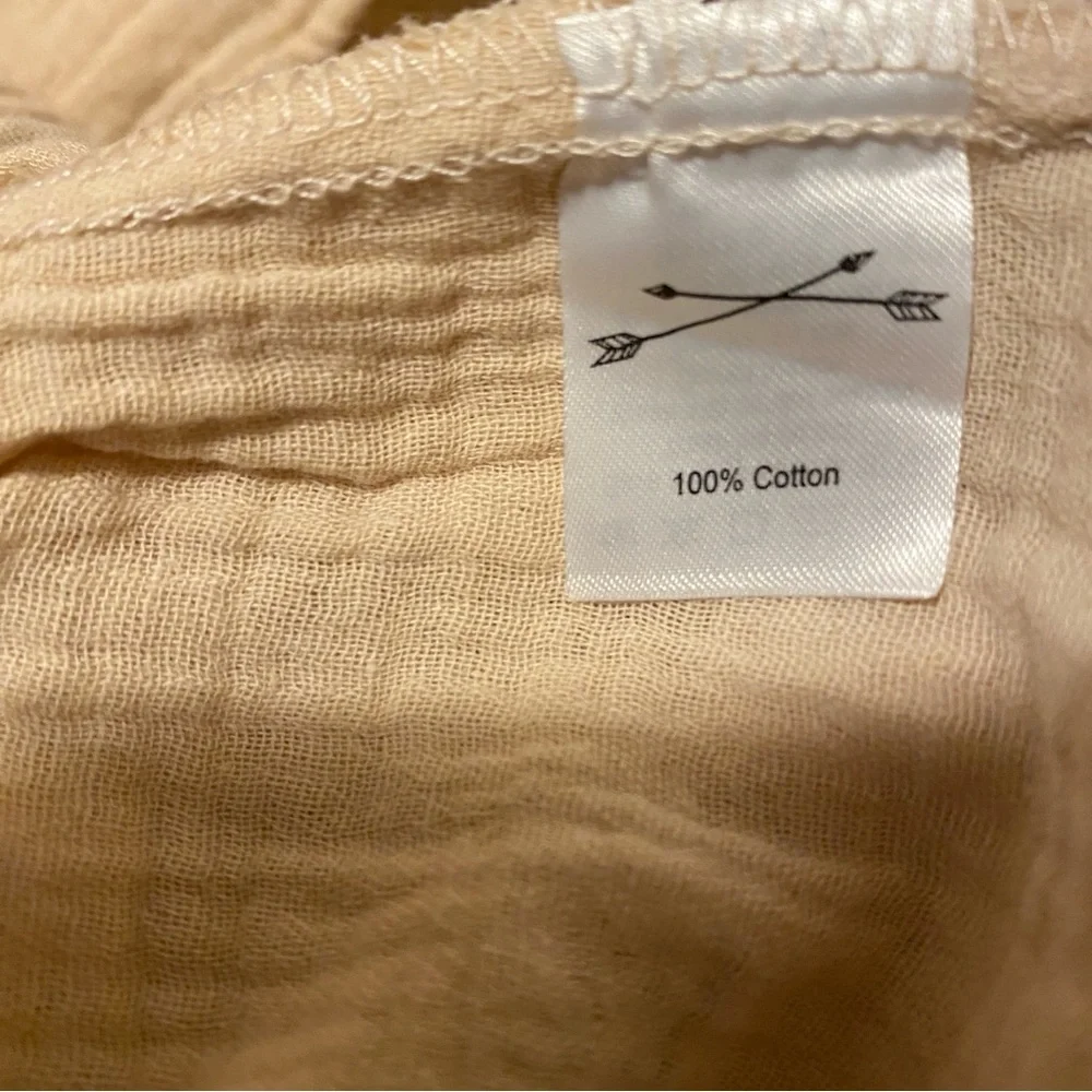 Rylee + Cru Jaime Cotton Dress in Sunset Print Medium - Picture 8 of 9